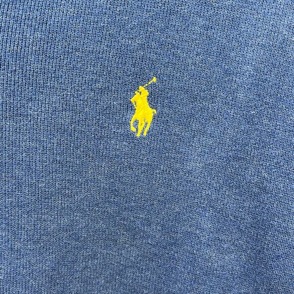 Polo Ralph Lauren Estate Rib Quarter Zip Pullover Sweater Size XL - Picture 4 of 10